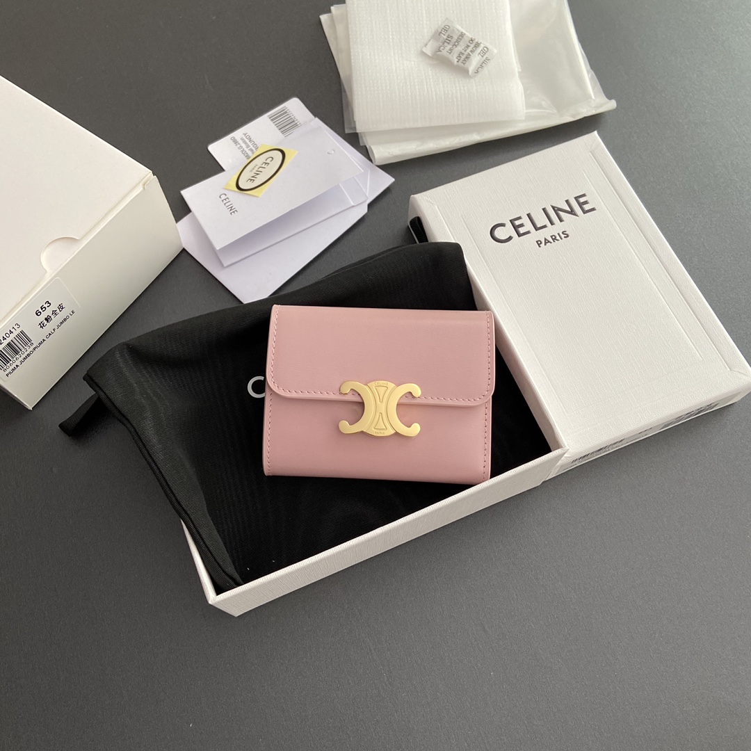 샤넬 CELINE 10L652DS3.04LU653 지갑 9.5CM