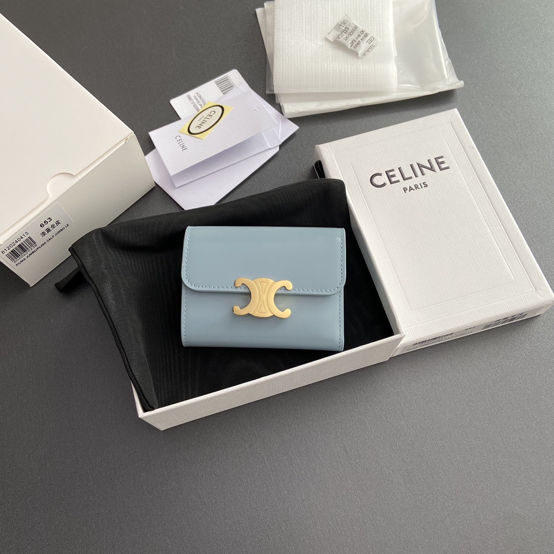 샤넬 CELINE 10L652DS3.04LU653 지갑 9.5CM