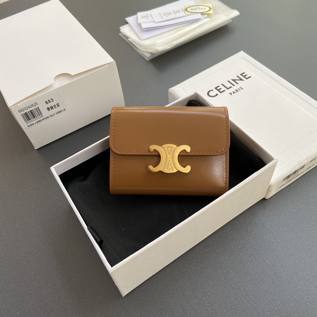 샤넬 CELINE 10L652DS3.04LU653 지갑 9.5CM