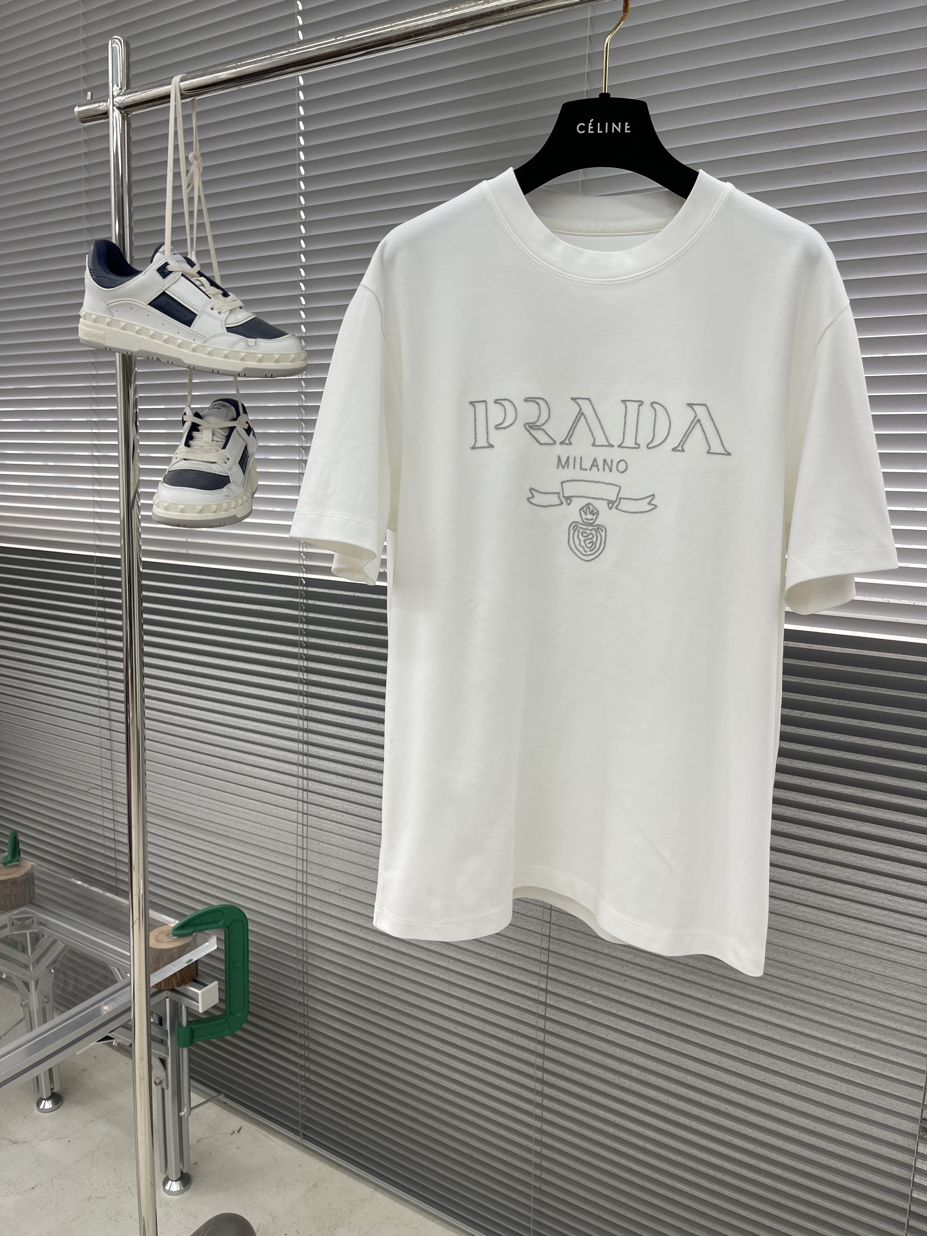 프라다 Prada 반팔 티셔츠