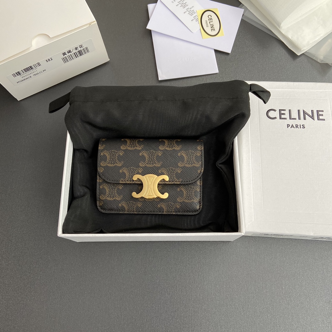 샤넬 CELINE 10I582CPJ.04LU582 지갑 10CM