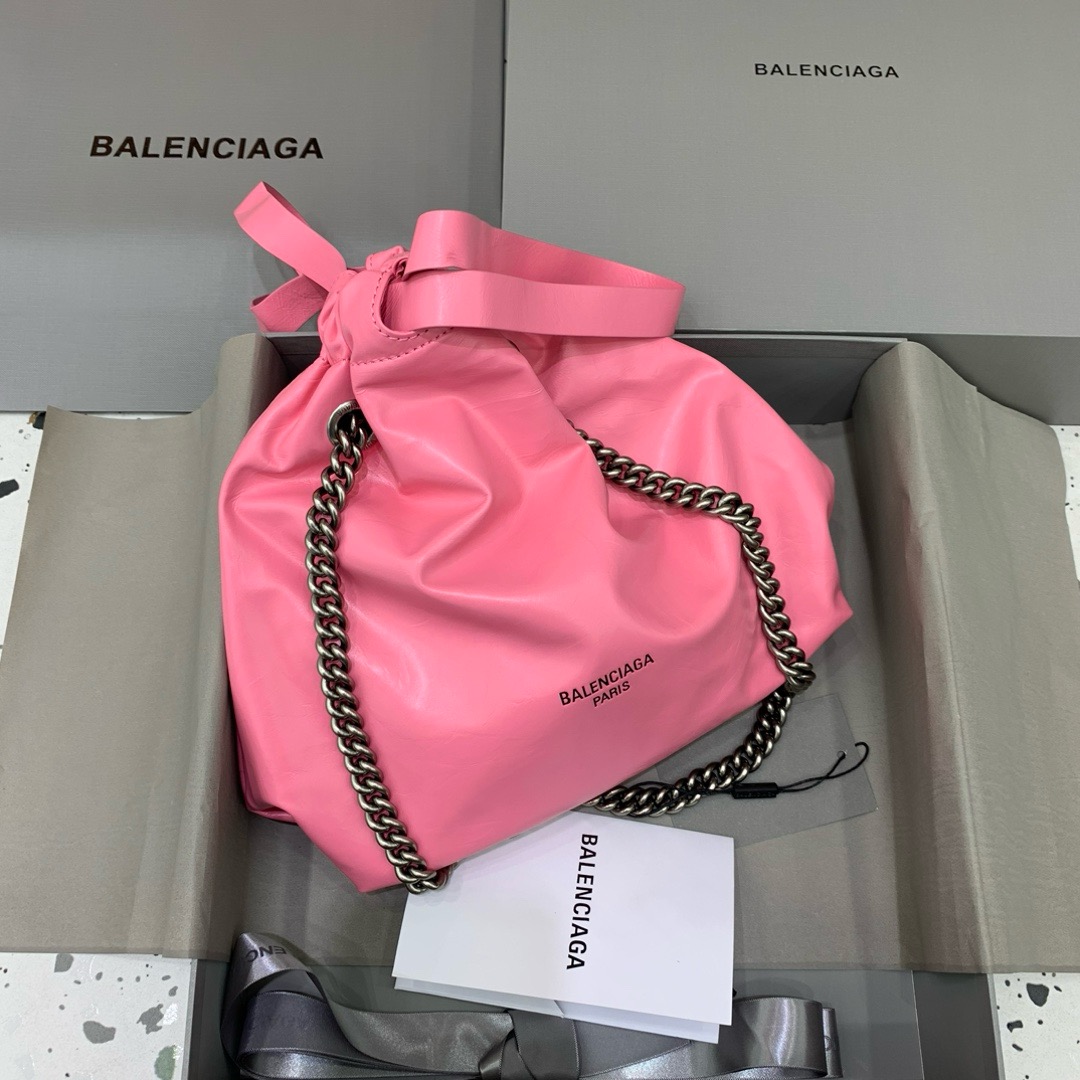발렌시아가 Balenciaga 742941 Crush Small Tote Bag