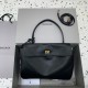발렌시아가 Balenciaga 78972 Rodeo Medium Bag Black 35cm