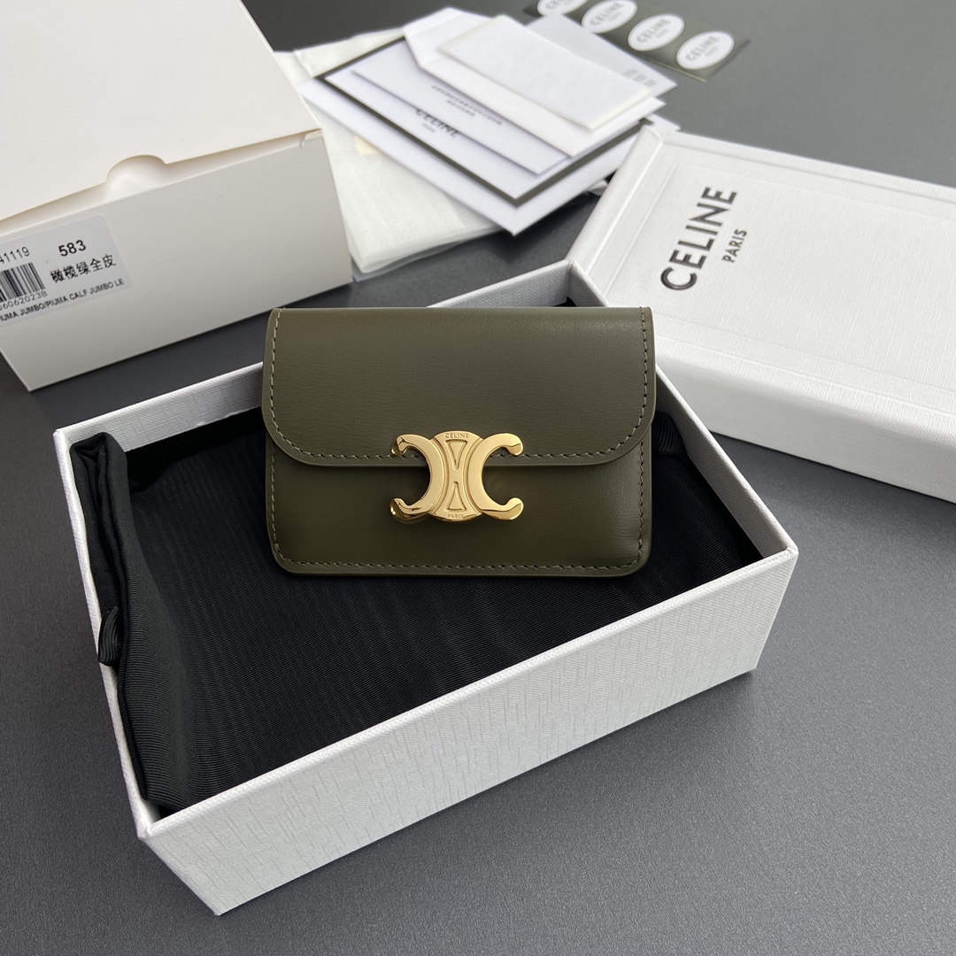 샤넬 Celine 10I582CPJ.04LU583 카드 케이스 10CM