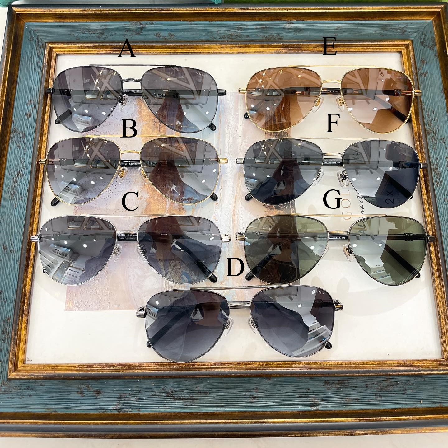 구찌 Gucci GG1238 60口15-145