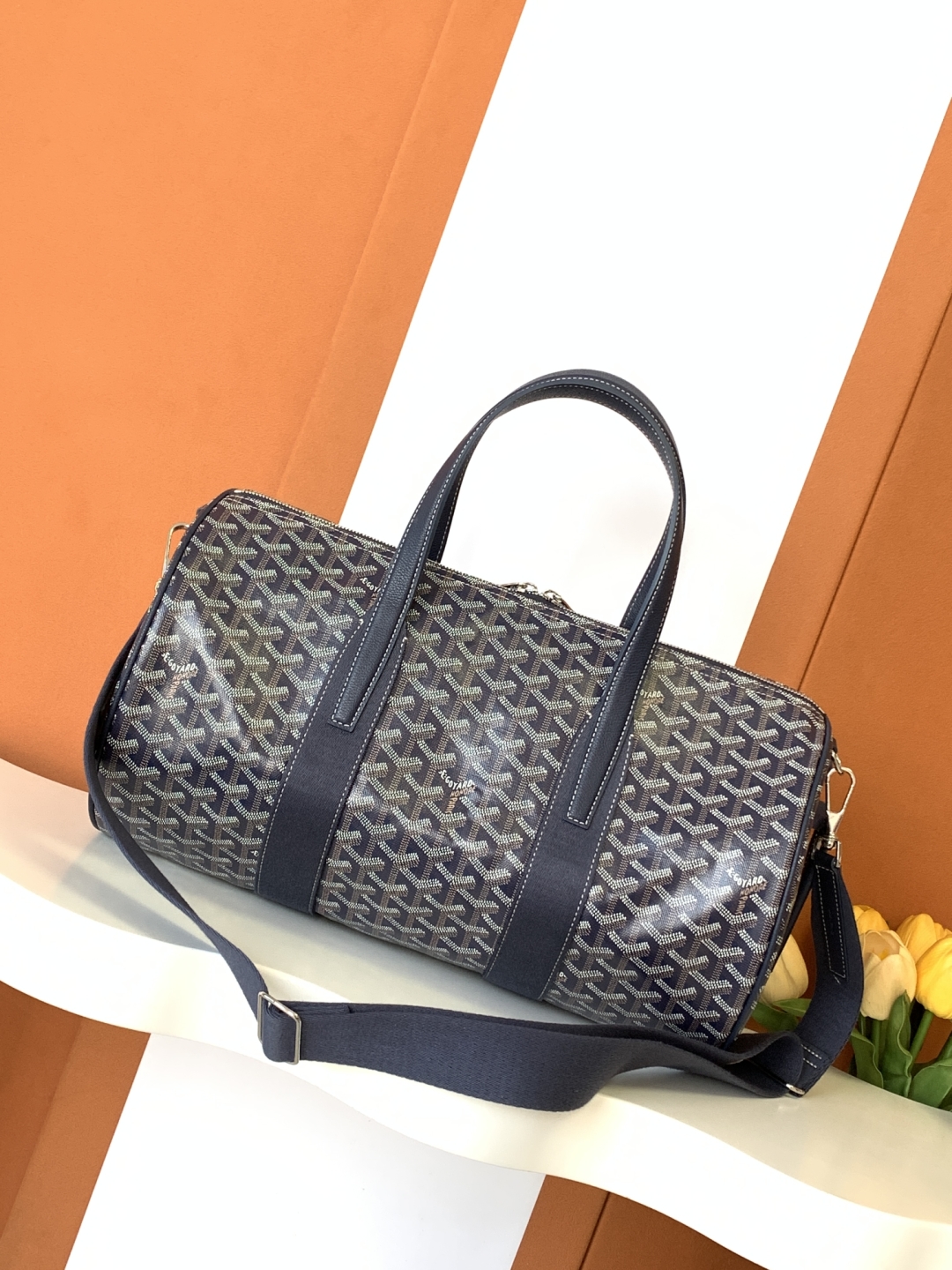 고야드 Goyard Barrel 여행 가방 40cm