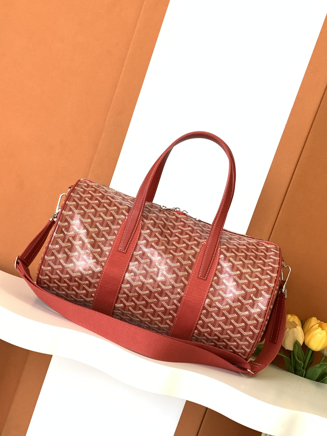 고야드 Goyard Barrel 여행 가방 40cm
