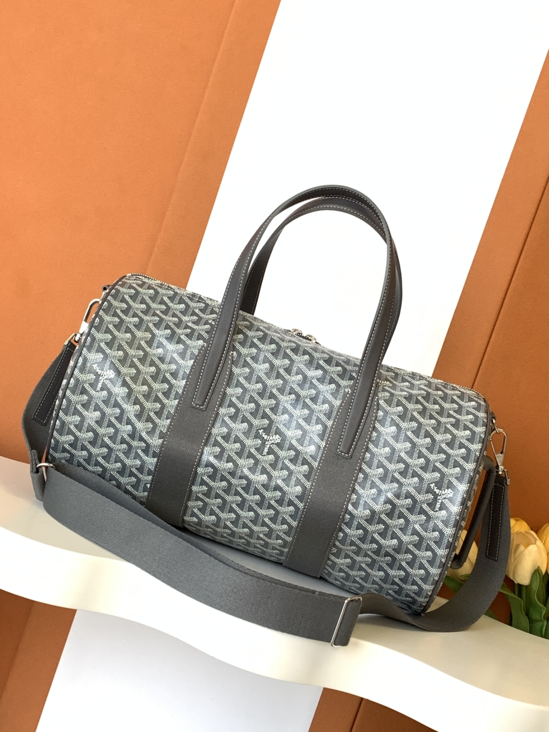 고야드 Goyard Barrel 여행 가방 40cm