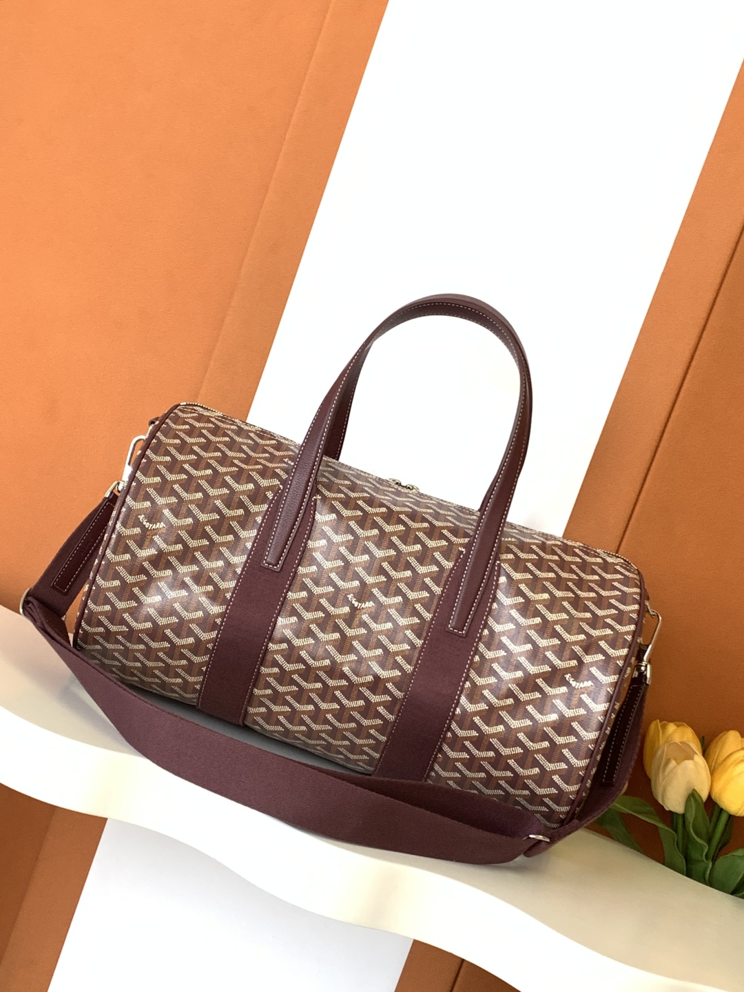 고야드 Goyard Barrel 여행 가방 40cm