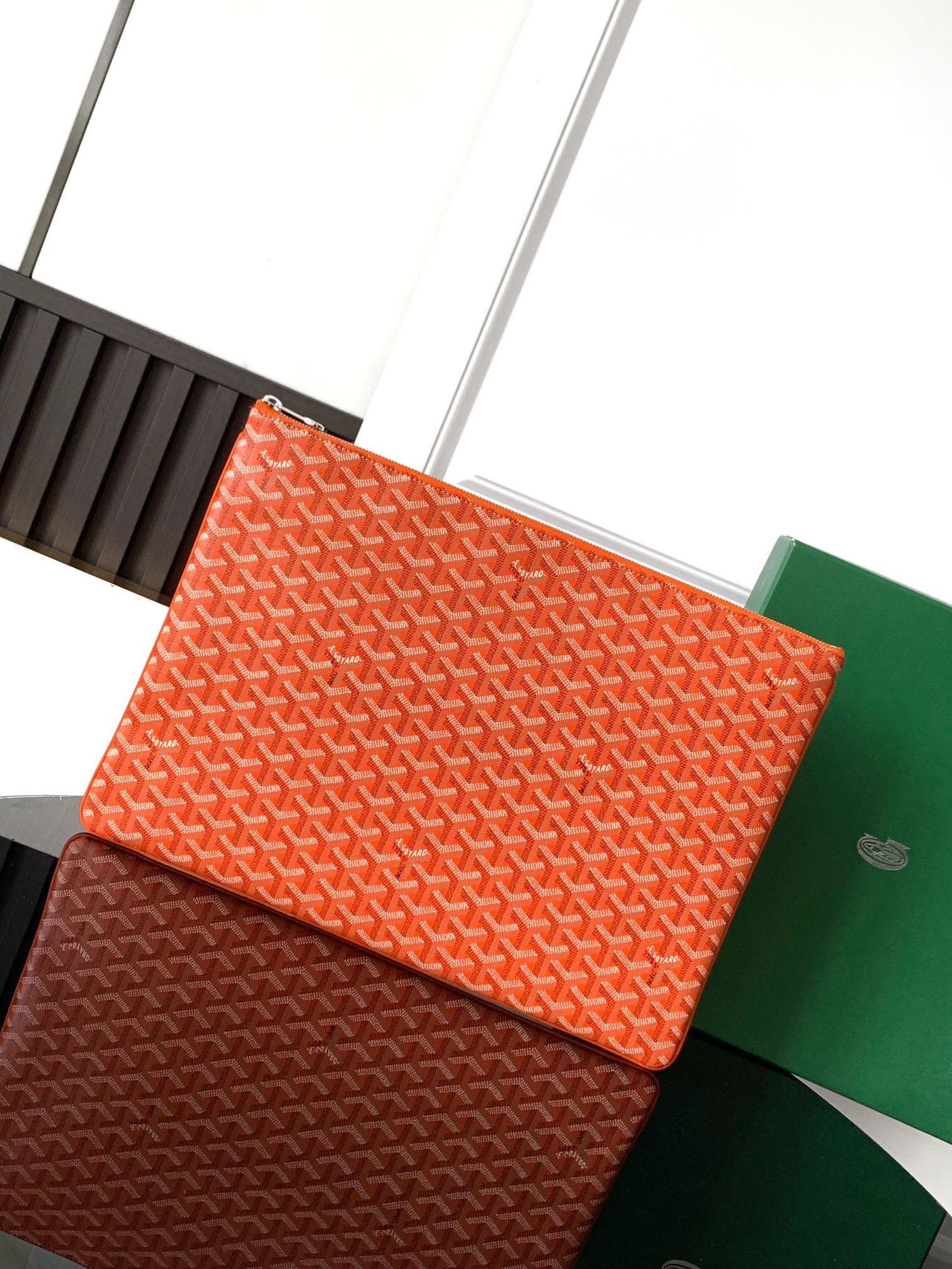 고야드 Goyard 1060 Large Sénat 클러치 36cm