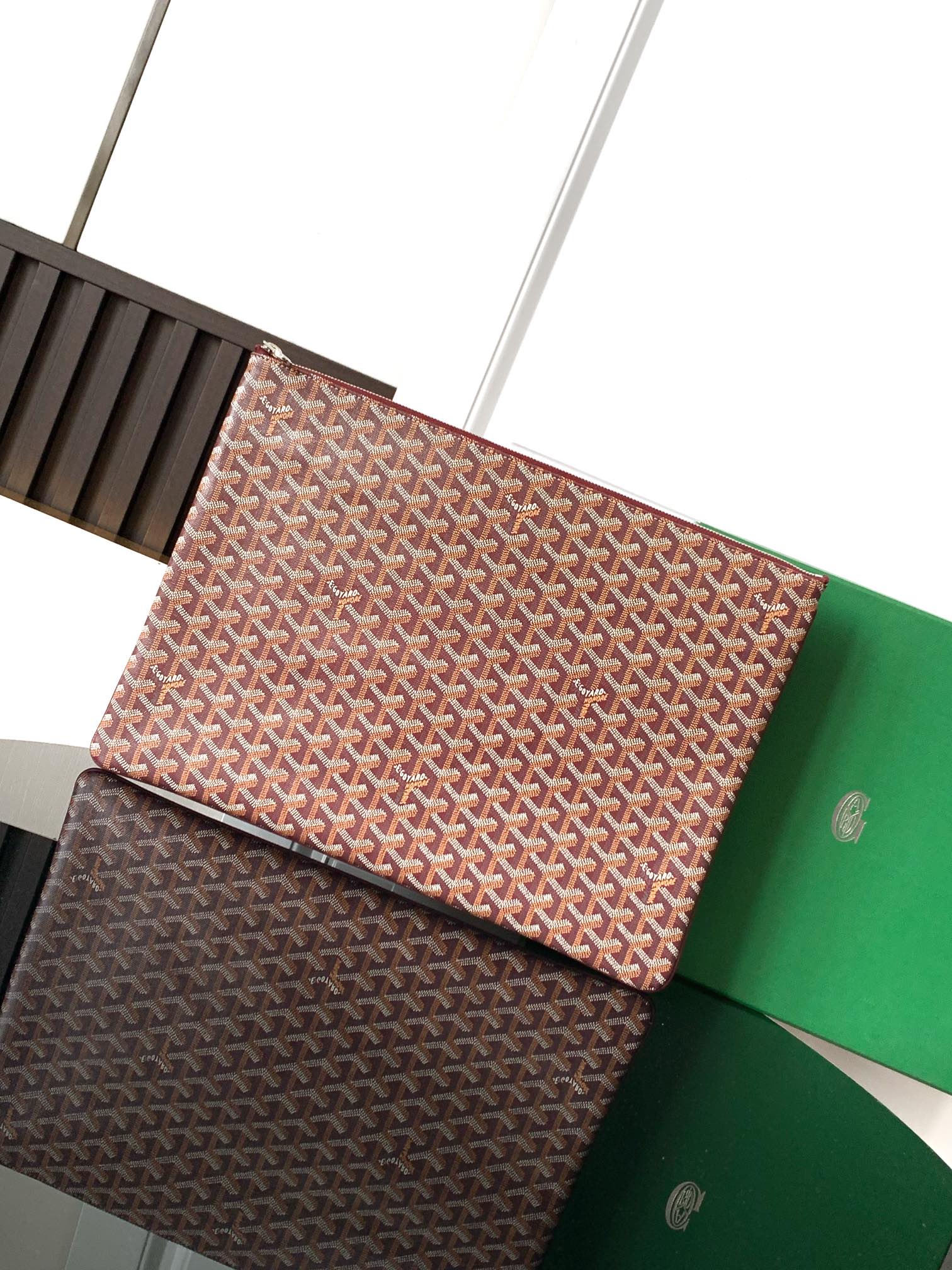 고야드 Goyard 1060 Large Sénat 클러치 36cm