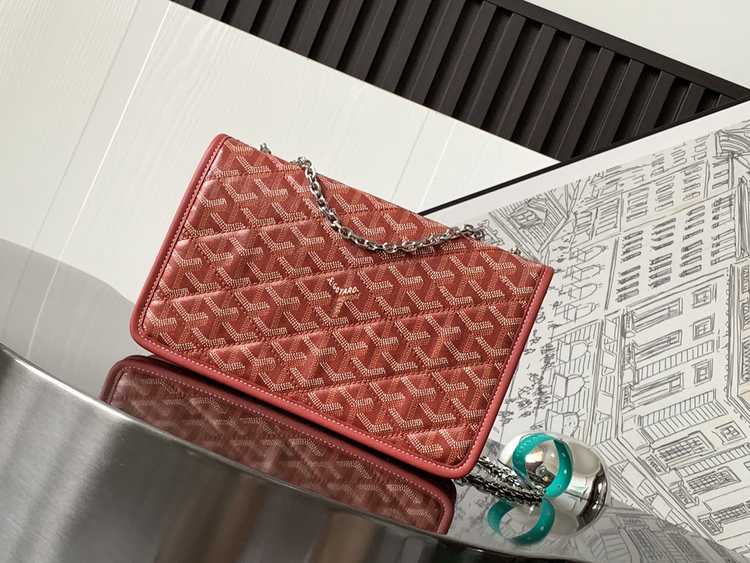 고야드 Goyard 020 Alexandre III Bag Red