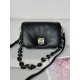 로에베 Loewe 9802 Puffer Goya Bag In Shiny Nappa Lambskin Black
