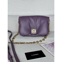 로에베 Loewe 9802 Puffer Goya Bag In Shiny Nappa Lambskin