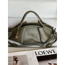 로에베 Loewe 1668L Large Paseo Bag In Shiny Nappa Calfskin 44cm