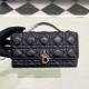 디올 Dior S0980 Dior Mini Bag Black  Cannage Lambskin