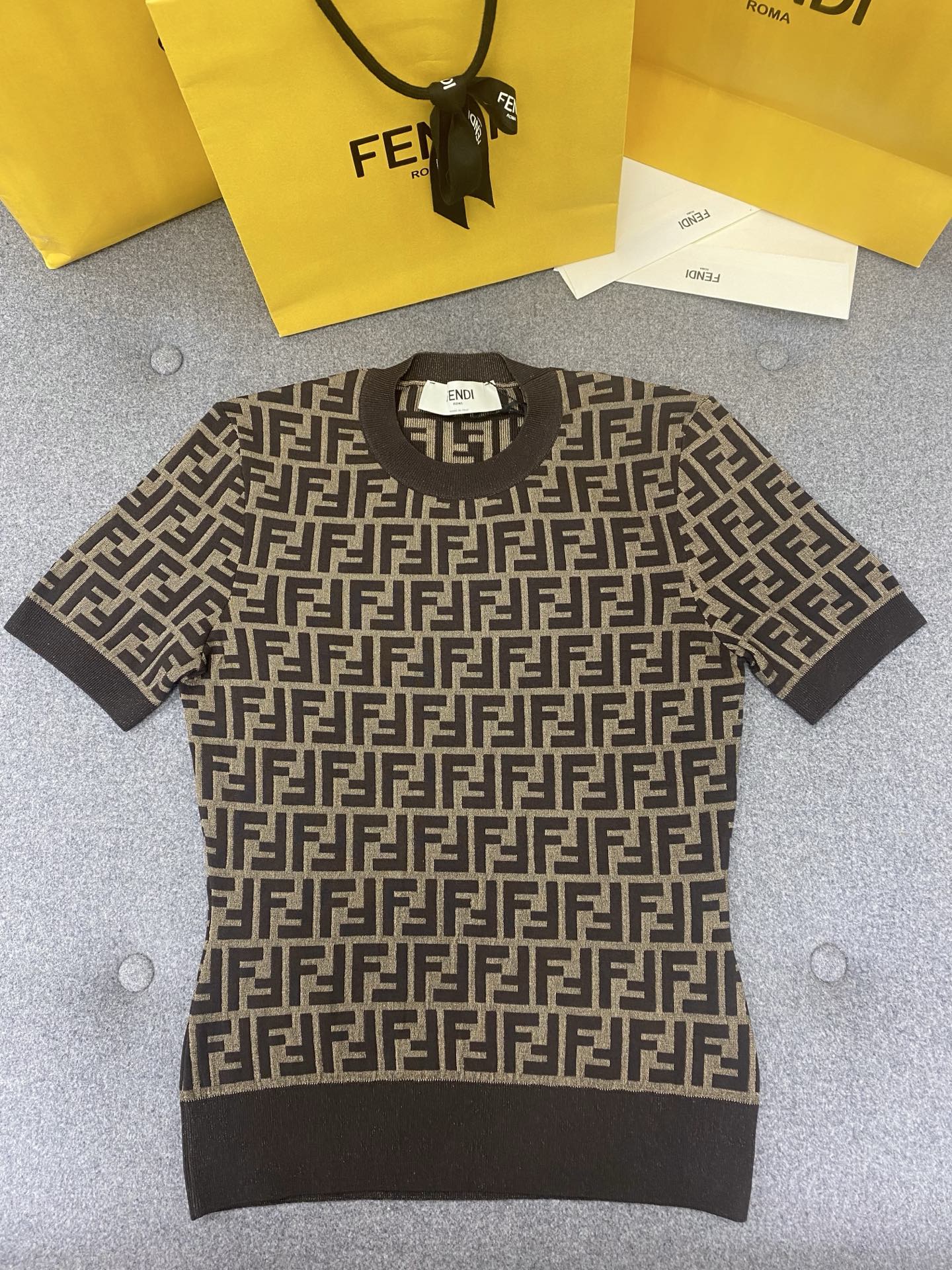 펜디 FENDI 반팔 티셔츠