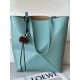 로에베 Loewe 1762 Puzzle Fold Tote Bag in Shiny Calfskin