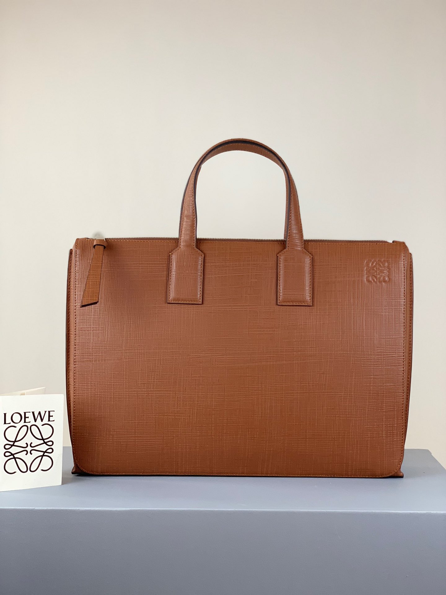로에베 Loewe 3065 Goya Simple Briefcase 38cm