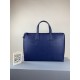 로에베 Loewe 3065 Goya Simple Briefcase Blue 38cm