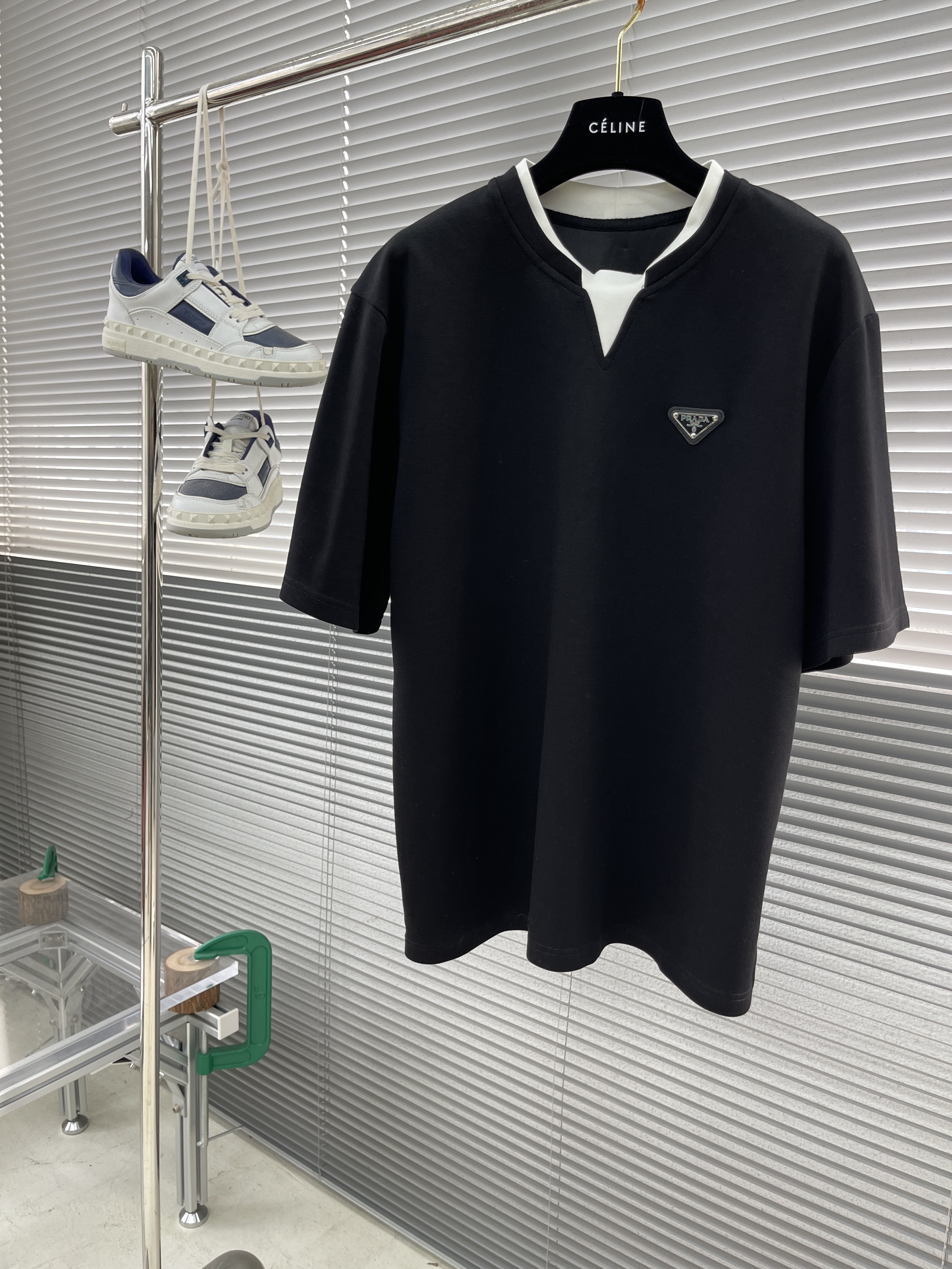 프라다 Prada 반팔 티셔츠