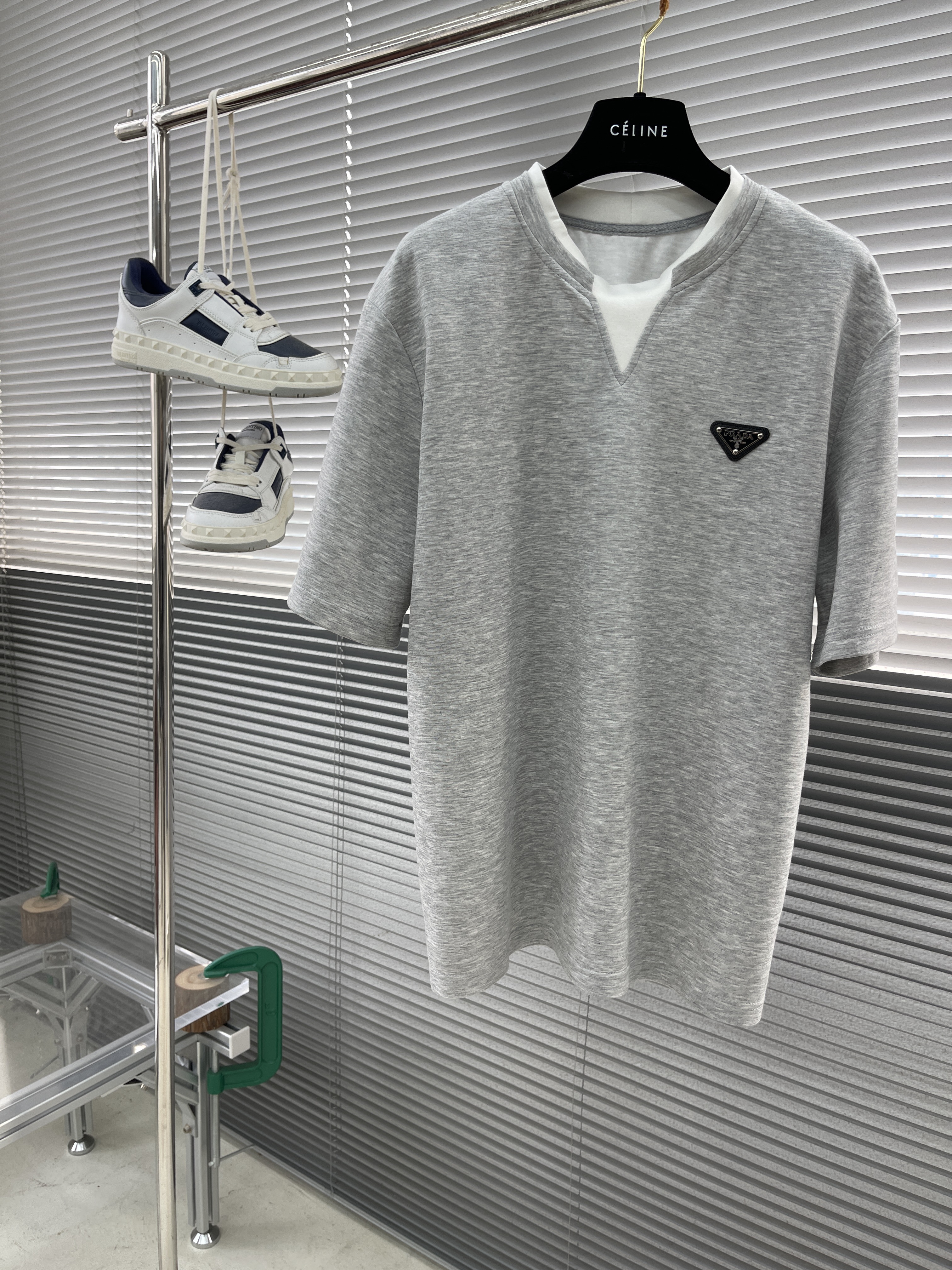 프라다 Prada 반팔 티셔츠