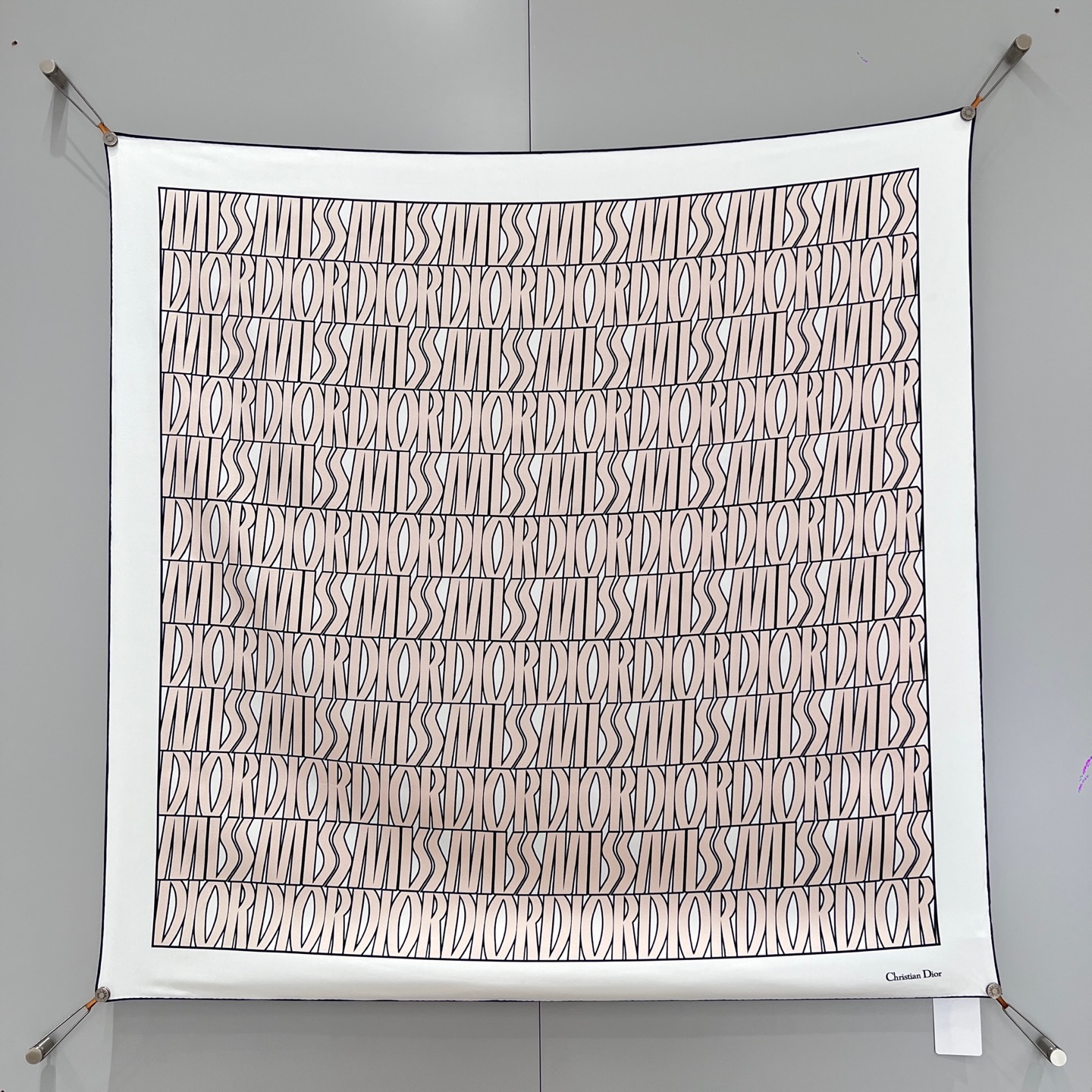 디올 Dior 스카프 90×90CM