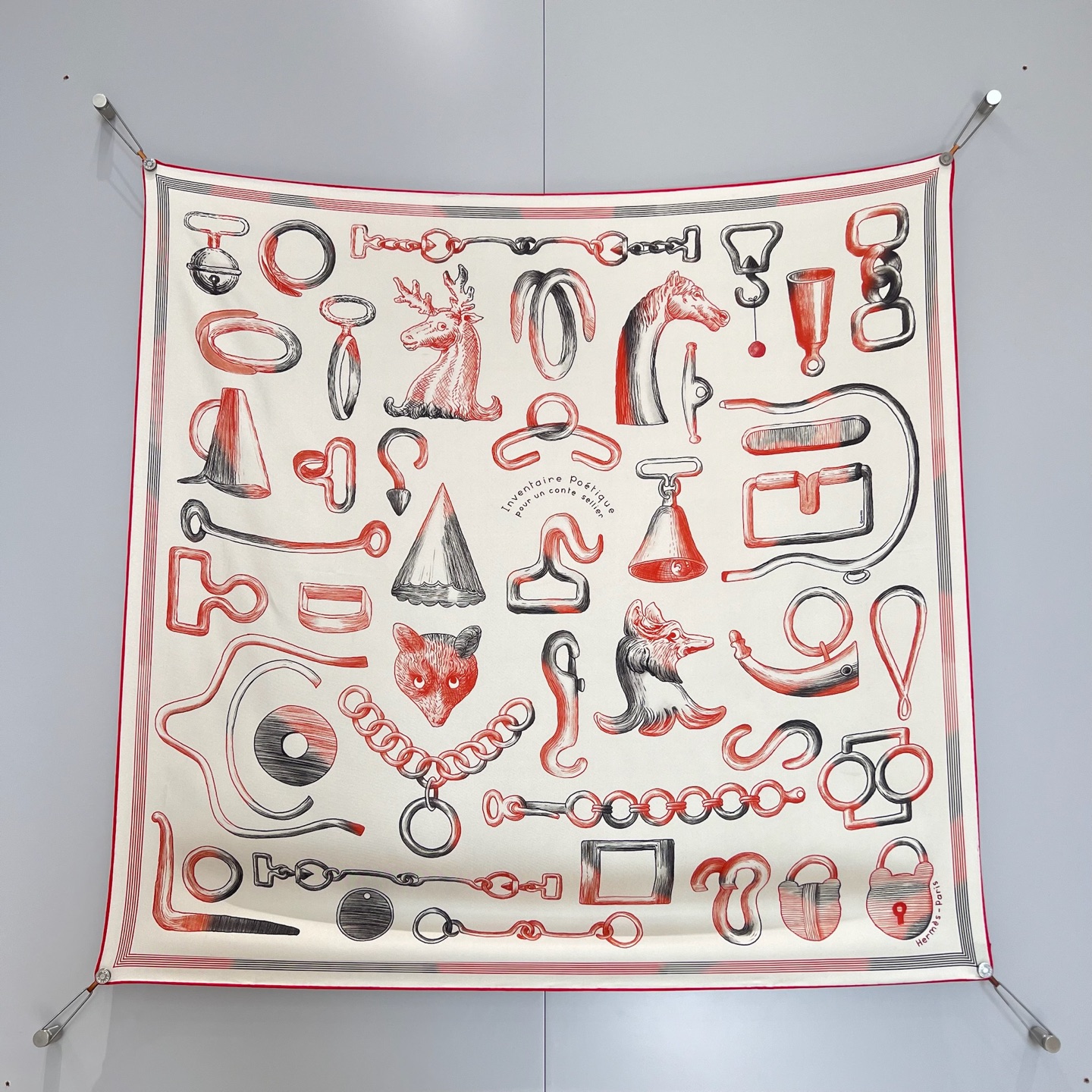 에르메스 Hermes 스카프 90×90CM
