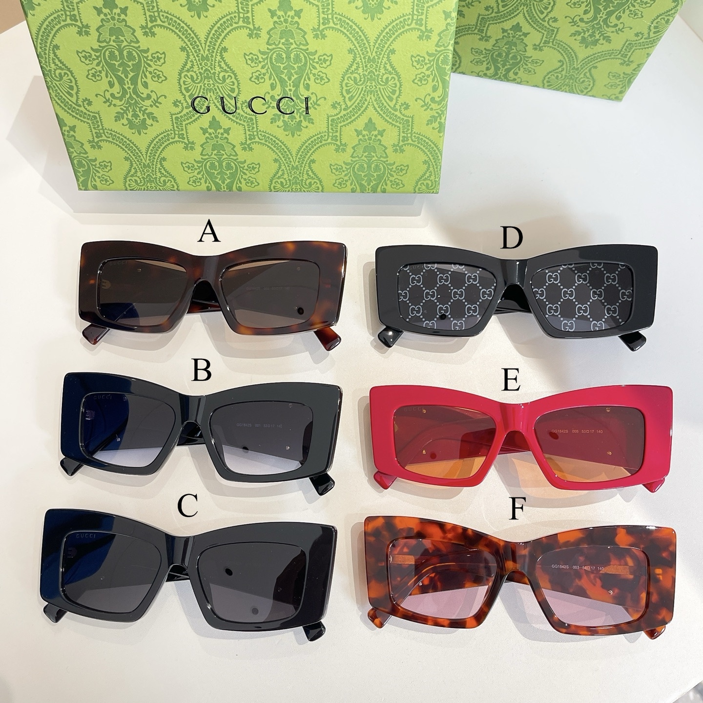 구찌 Gucci GG1842S 53口17-140