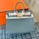 에르메스 Hermes Birkin 25cm Epsom 63 Vert Amande/gold