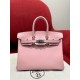 에르메스 Hermes Birkin 25cm Swift 5P Pink/silver