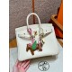 에르메스 Hermes Birkin 25cm Swift i2 Nata/gold