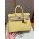 에르메스 Hermes Birkin 25cm Togo 1Z Jaune Poussin/Rose gold