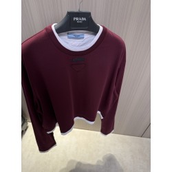 프라다 Prada 긴팔 티셔츠