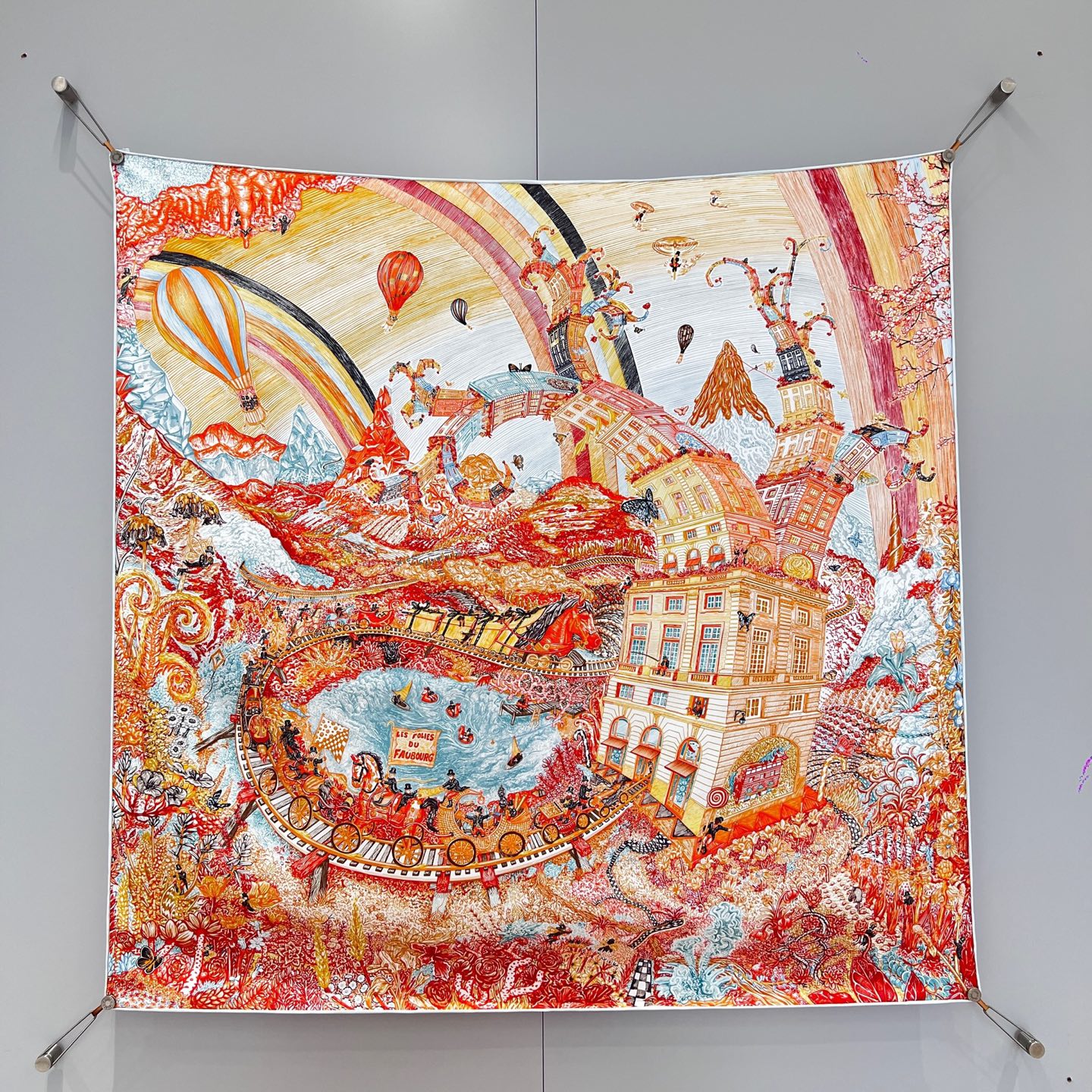 에르메스 Hermes 스카프 90×90CM