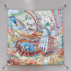 에르메스 Hermes 스카프 90×90CM