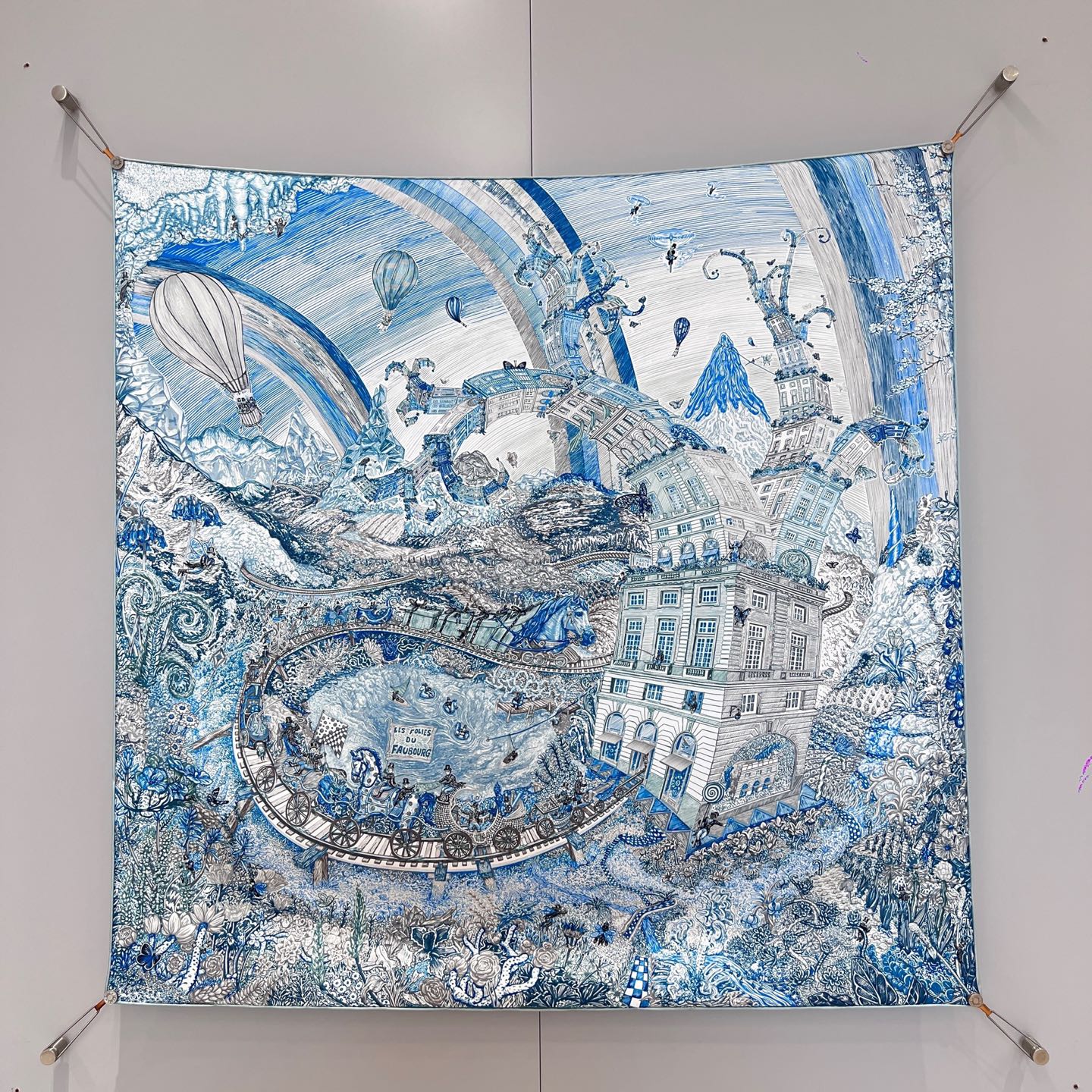 에르메스 Hermes 스카프 90×90CM