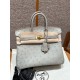 에르메스 Hermes Birkin 25cm KK ostrich 80 Gris Perle/gold
