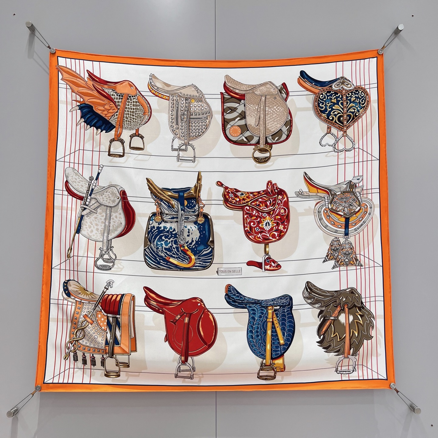 에르메스 Hermes 스카프 90×90CM