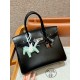 에르메스 Hermes Birkin 30cm Box 89 Noir/silver