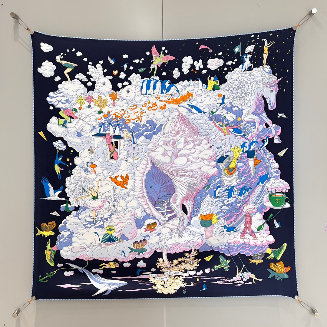 에르메스 Hermes 스카프 90×90CM