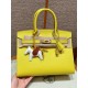 에르메스 Hermes Birkin 30cm Epsom sellier 9R Lime/gold