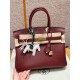 에르메스 Hermes Birkin 30cm Swift 55 Rouge H/gold