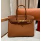 에르메스 Hermes Birkin 30cm Togo 1H Toffee/gold
