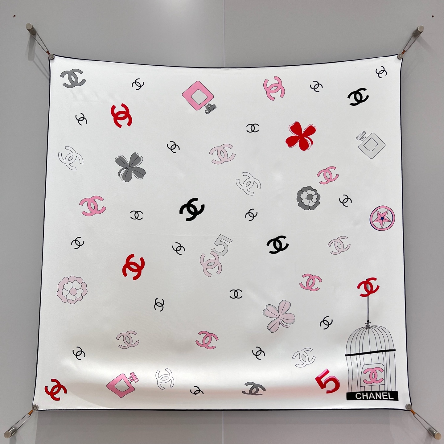 샤넬 CHANEL 스카프 90×90CM