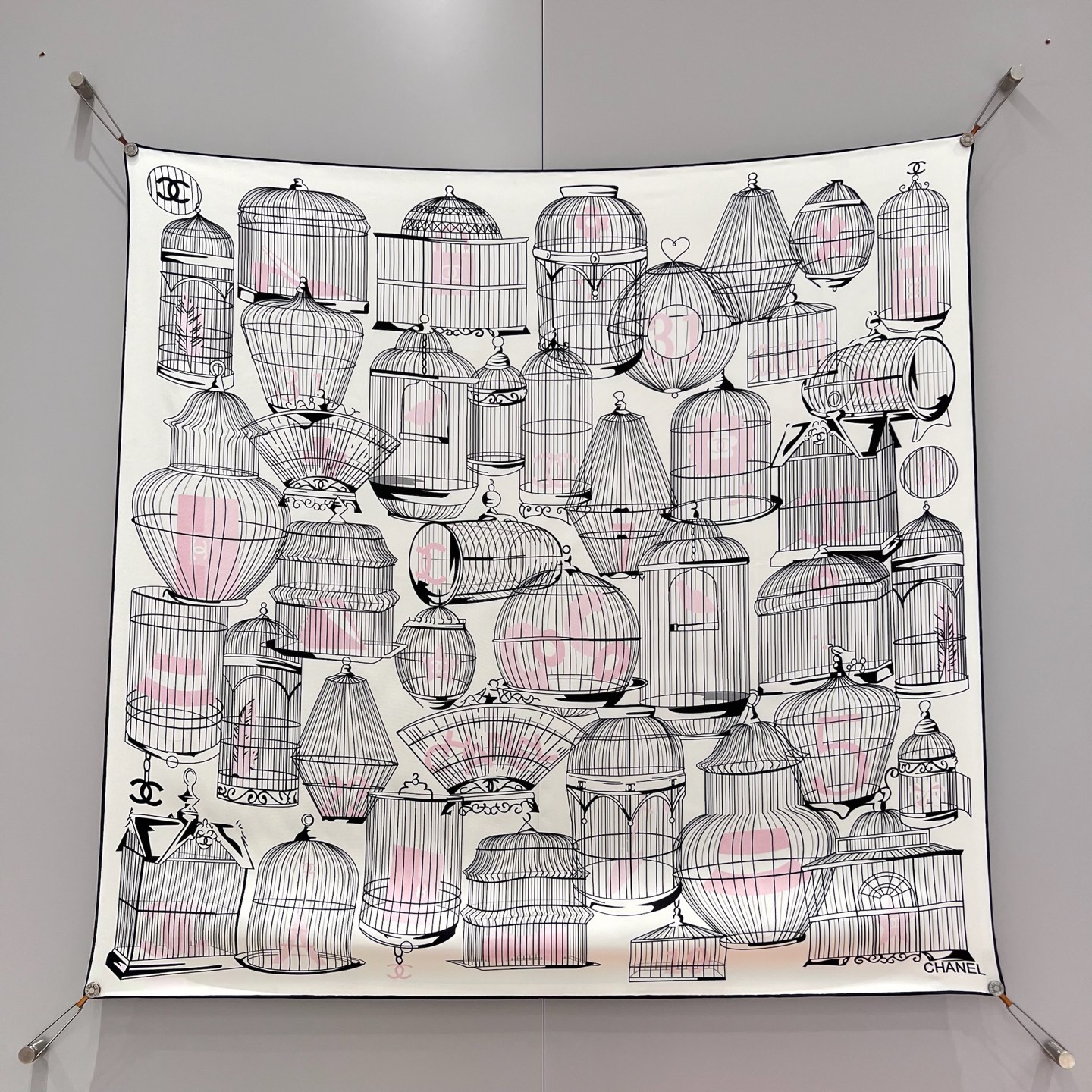 샤넬 CHANEL 스카프 90×90CM