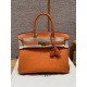 에르메스 Hermes Birkin 30cm KK ostrich 93 Orange/gold