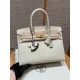 에르메스 Hermes Birkin 30cm Matte Alligator 8L Beton/gold