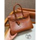 에르메스 Hermes Birkin 30cm Matte Alligator 37 Gold/gold