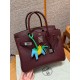 에르메스 Hermes Birkin 35cm Epsom 0G Rouge seller/silver